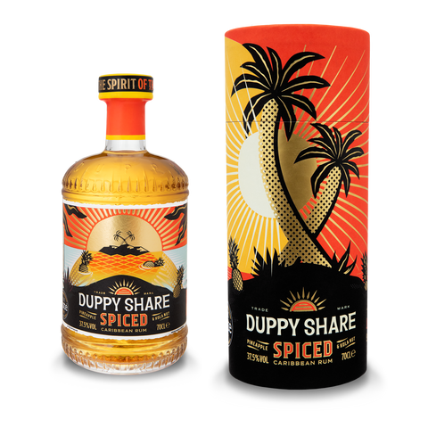 Duppy Share Spiced Gift Box 70cl