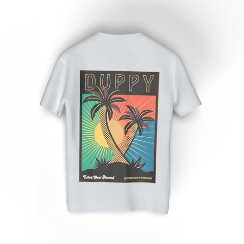 Duppy Share T Shirt - White