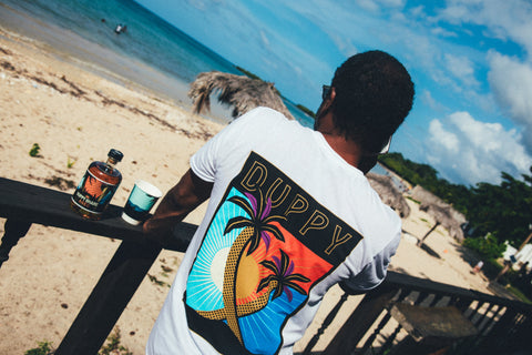 Duppy Share T Shirt - White